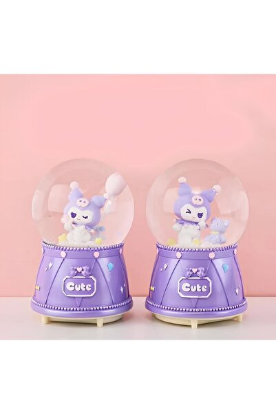 ARMESA Kuromi Işıklı Müzikli Kar Küresi Orta Boy Model 3
