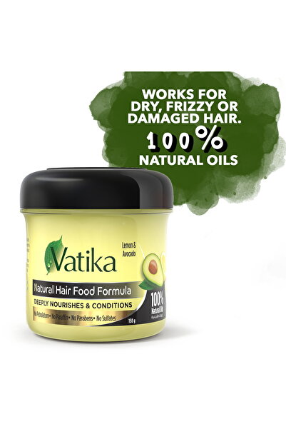 Vatika Dabur Vatika Lemon & Avocado Natural Hair Food Formula 150 ml