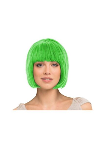 Veraura Lifestyle Green Blunt Wig Hair
