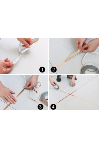 Seçkin Trend Fayans Arası İzolasyon Bantı Gold 0,5 cm