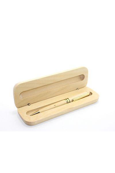 BulutRetail Ballpoint Pen with Wooden Box Model 1