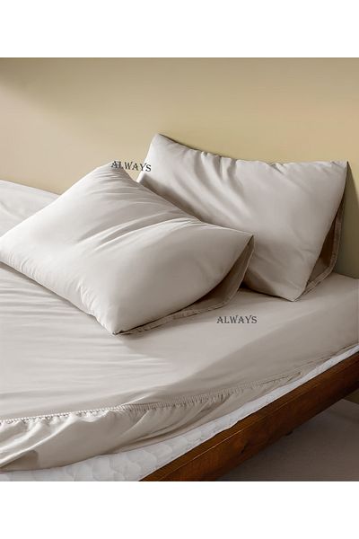 Always Cotton Fitted Sheet Pillow Set