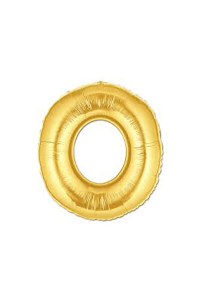 BulutRetail بالون من رقائق الذهب الأصفر بطول 1 متر