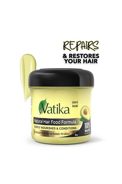 Vatika Dabur Vatika Lemon & Avocado Natural Hair Food Formula 150 ml
