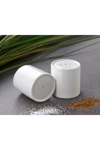 TTT مجموعة من 2 أوعية ملح