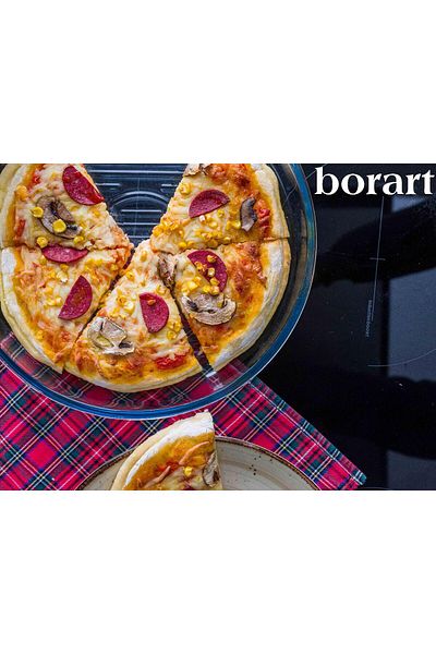 Noah Exclusive Borcam - Plain Round Tray - 25.6 cm