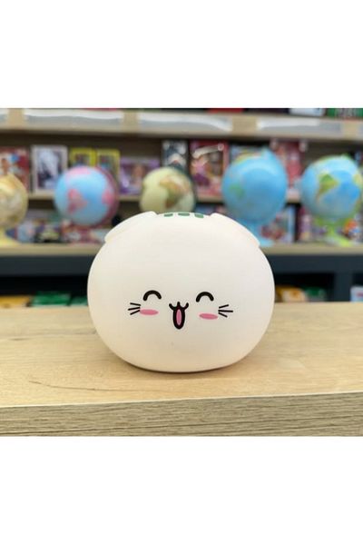 BAR SAN Cute Cat Themed Touch Night Light