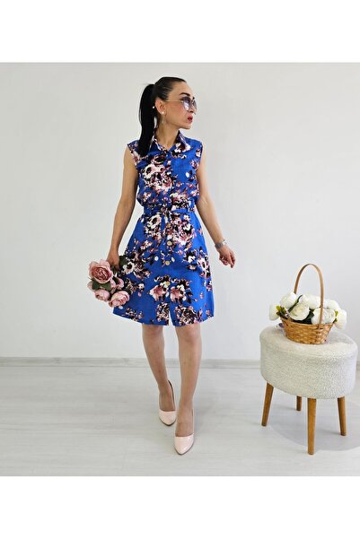 6 butik altı üstü butik Сорочка з квітковим візерунком та спідниця, комплект