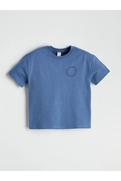 LC Waikiki Lcw Kids Printed Boys T-Shirts and Shorts 2-Piece