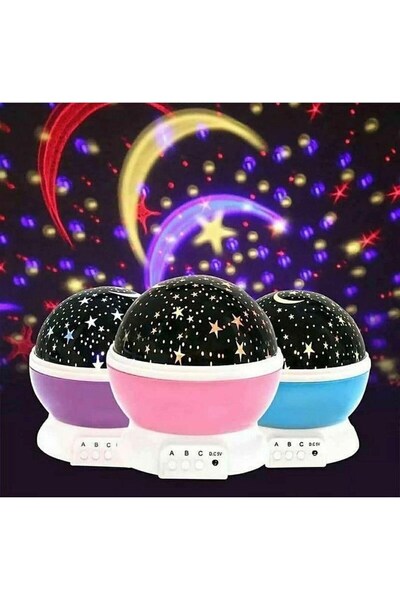 CT STONES Projection Rotating Lamp