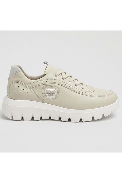 Mammamia Pantofi casual din piele de damă D25YA 3485-LX - crem - 39