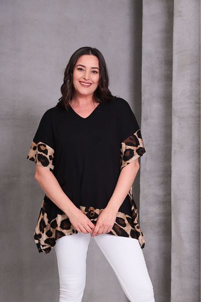 Esina Women's Viscose Cape Blouse