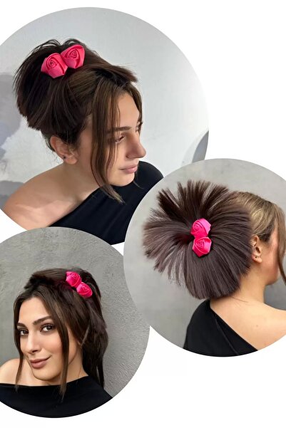 TakıDolabı Culoarea maro închis, trandafir, detaliat, cu efect de zăvor, cata...