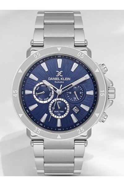 Daniel Klein Marka Gümüş Renk Exclusive Model İç Fonksiyonları Aktif Erkek Ko...