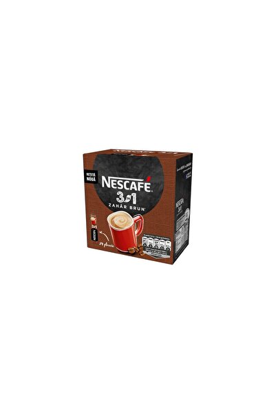 Nescafe Cafea Solubila 3in1 Zahar Brun 16.5g