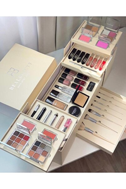 real beauty طقم مكياج متكامل متعدد الالوان سهل الاستخدام من ريال بيوتي