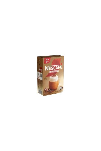 Nescafe Capuccino, 8 plicuri, 108g