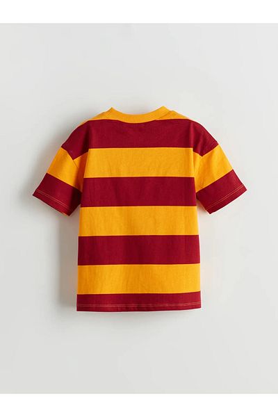 LC Waikiki Lcw Kids Yellow Red Printed Boys' T-Shirt