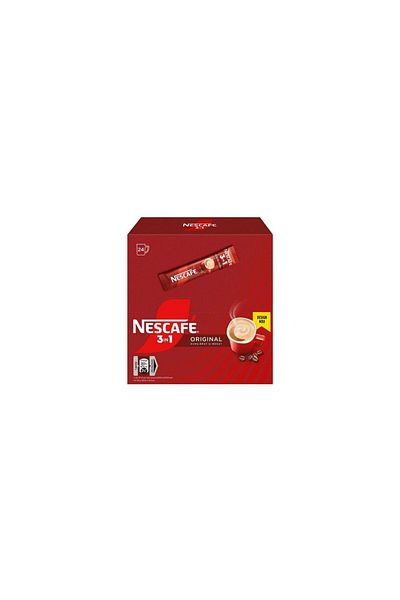 Nescafe Káva solubila Nescafe 3v1 Original, 24 plicuri x 15,5g
