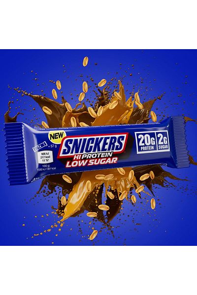 Snickers HiProtein Low Sugar Milk chocolate Pack of 12*57g