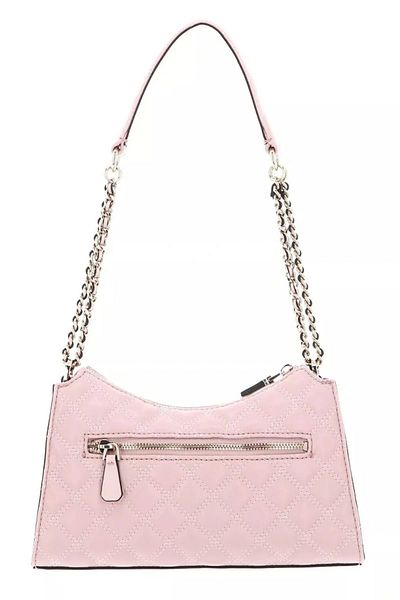 Guess GIULLY TOP ZIP SHOULDER BAG Geantă de umăr multicoloră pentru femei HWQG8748130-POE
