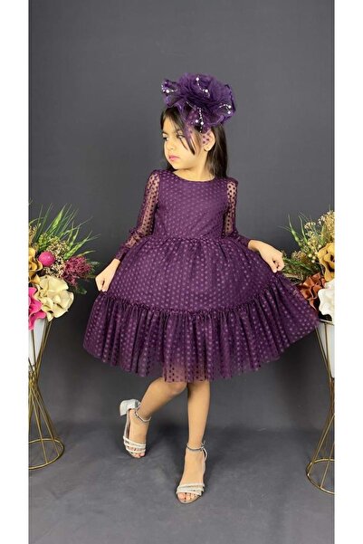 s.t. sebat tekstil Κοριτσίστικο Kt-Kt Δαντελένιο Κοριτσίστικο Φόρεμα SB306