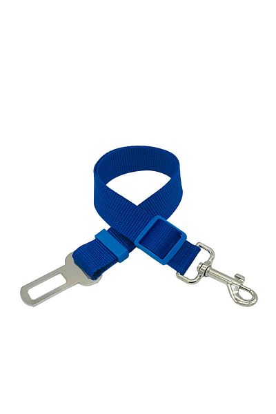 Choice Navy Blue Dog Car Seat Belt Safety Protector Travel Pets Accessories Dog Leash Collar Breakaway Soli