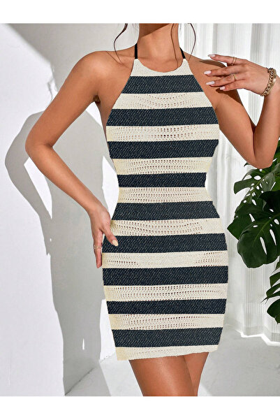 my cherie Double Pack Striped Knitwear Pareo Set Advantageous Product