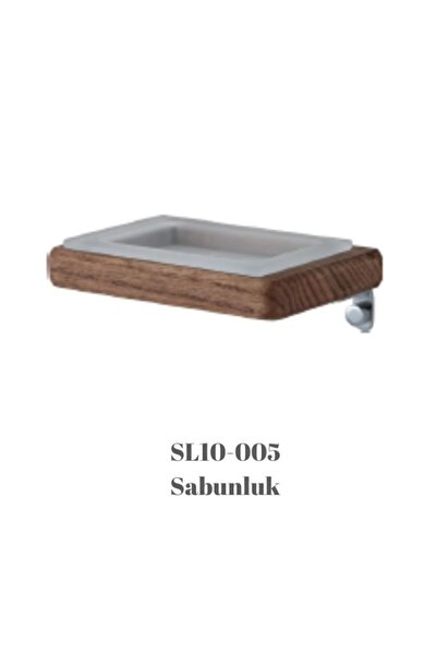 ÇELİK BANYO SELVİ AHŞAP DETAYLI banyo SETİ