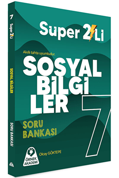 Smart English 7. Sınıf Süper İkili Sosyal Bilgiler Seti Örnek Akademi