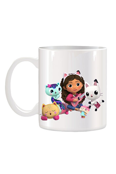 OEM Εξατομικευμένη λευκή κούπα Gabby's Dollhouse,, INOVATIX. 330 ml