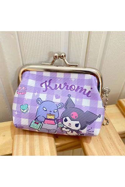 synshop Kuromi Coin Purse Bag Ornament Nostalgic Model