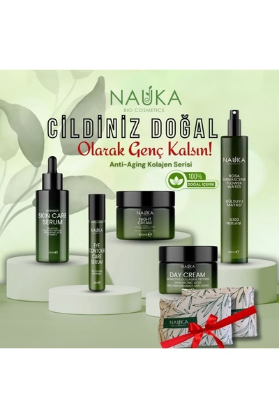nauka Yaşlanma Karşıtı Doğal Bakım Seti