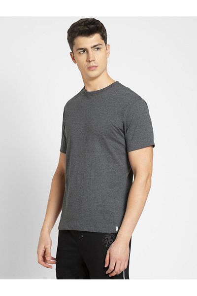 JOCKEY Sport T-Shirt 24X7 2714-0105-Charcoal Mel