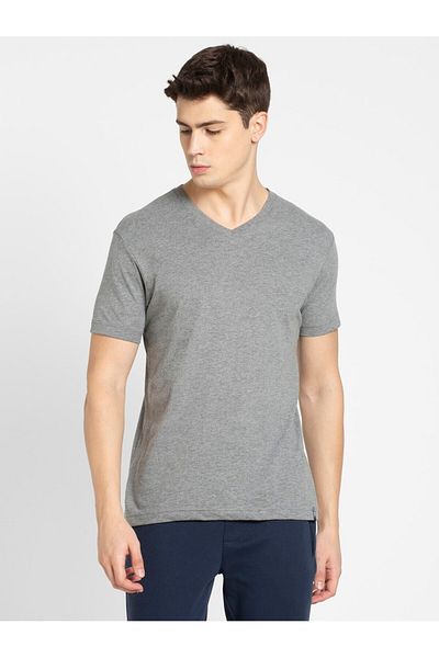 JOCKEY V-Neck T-Shirt 24X7 2726-0105-GRYML