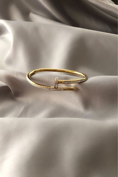 Power Es Non-Tarnish Stainless Stone Model Steel Bracelet