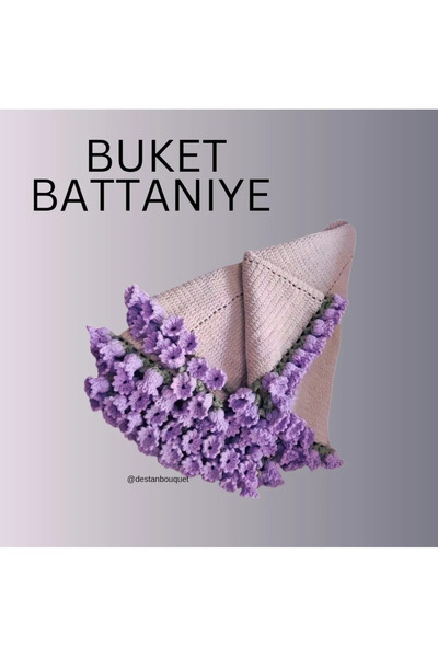 Shelora Home Çiçekli Battaniye, Şal Buket Battaniye , Buketli Şal , Buketli B...