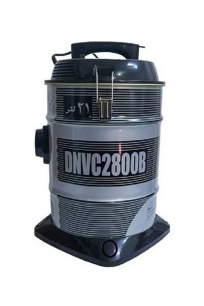 Dansat مكنسة كهربائية سعة 21 لترًا وقوة 1400 واط، لون أسود/فضي - Dnvc2800b