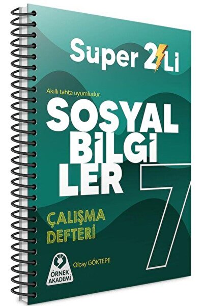Smart English Örnek Akademi 7. Sınıf Sosyal Bilgiler Çalışma Defteri