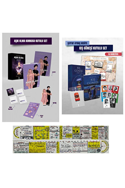 Destek Yayınları Aşık Olma Korkusu (Ciltli Kutulu) + Kış Güneşi (Ciltli Kutul...