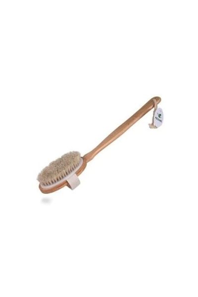 SED Horsehair Bath Brush with Handle