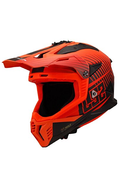 LS2 FAST 2 DUCK -KIRMIZI KASK