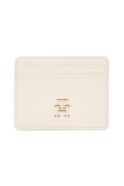 Tommy Hilfiger Tommy Hilfiger Women Beige Logotape Cc Holder