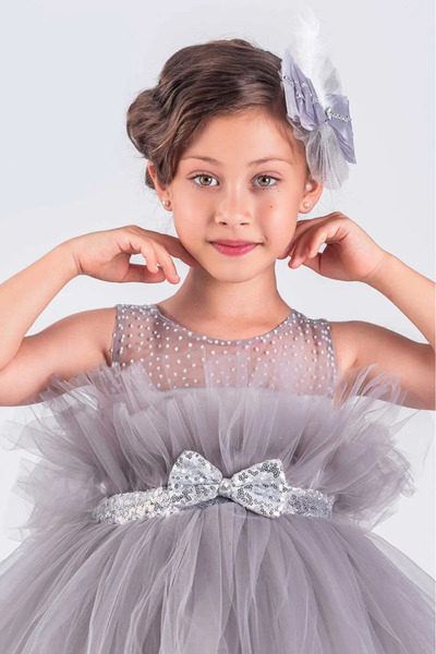 vestitino Girl's Evening Dress Katkat Tulle Cool