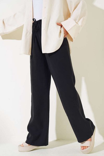 İKLİM LİFE Drawstring Wide Leg Trousers