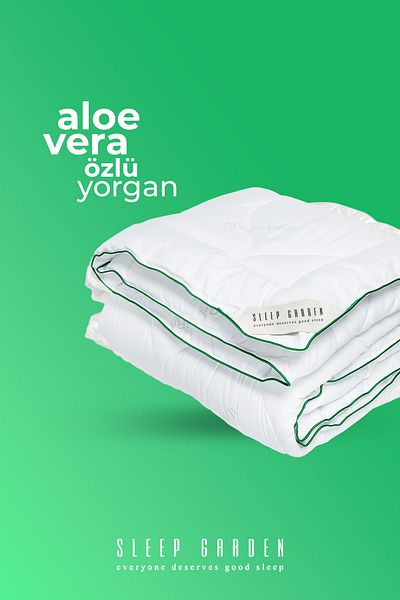 Sleep Garden Aloe Vera Extract Double Quilt Interlining Bag 195X215