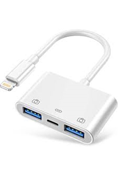 İMEXTECH BİLİŞİM BURADA ZR540 2 USB 1 LİGHTNİNG CAMERA ADAPTER