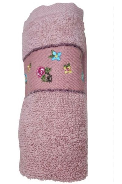 MODA Embroidered Premium Quality Hand Face Dowry Towel