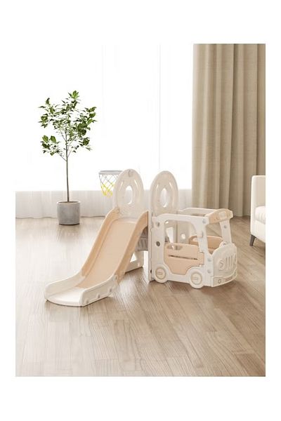 FULLJOY Slide with car and basketball 3*1