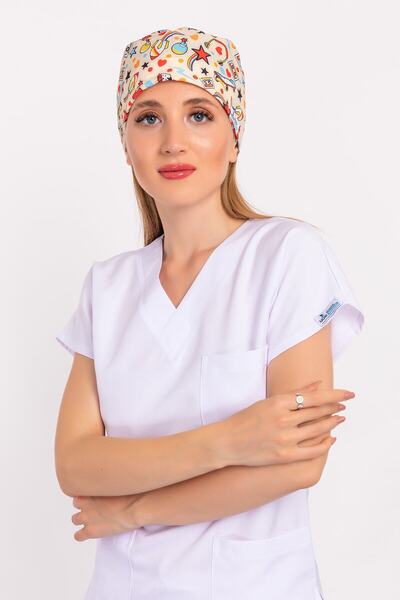 Nur Ortopedi Unisex 90'lar Temalı Doktor Hemşire Hastane Medikal Cerrahi Bone